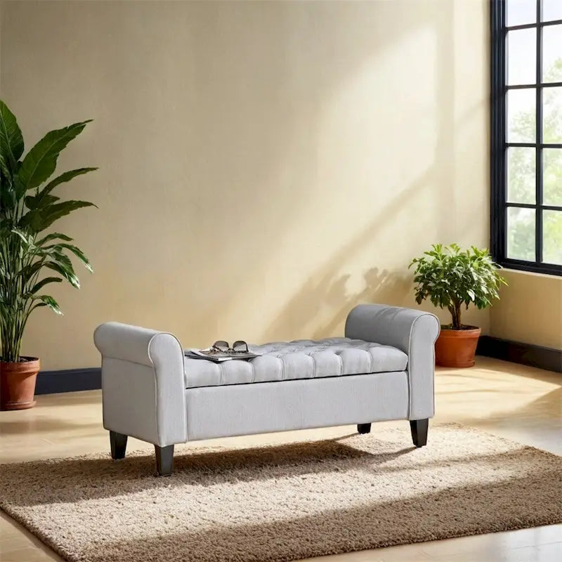 Banc de rangement armé Hayes