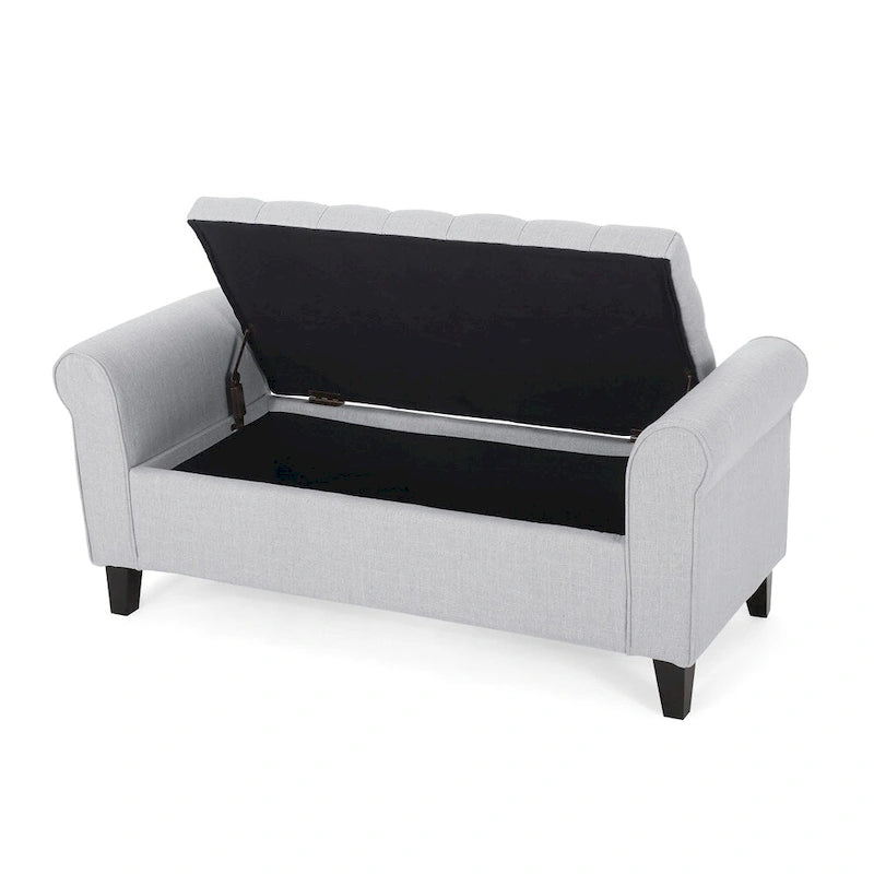 Banc de rangement armé Hayes