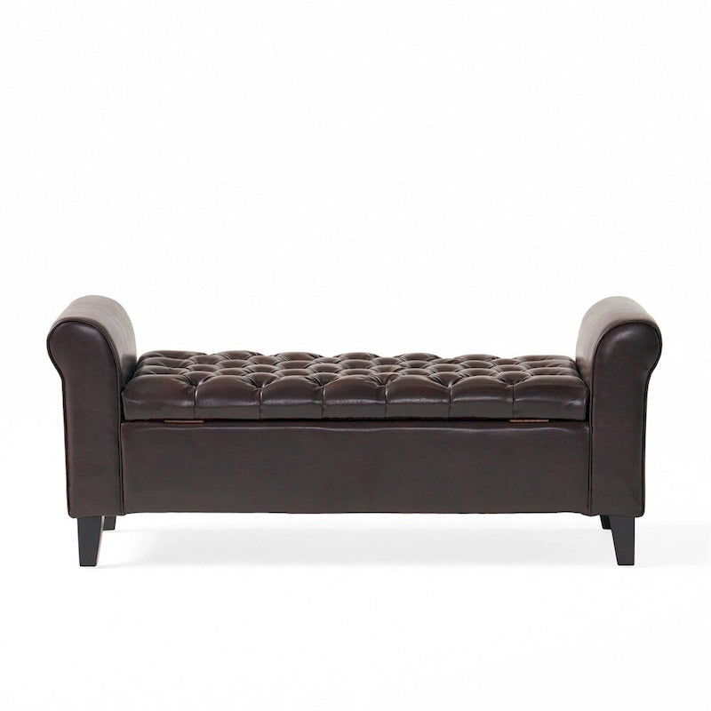 Banc de rangement armé Hayes