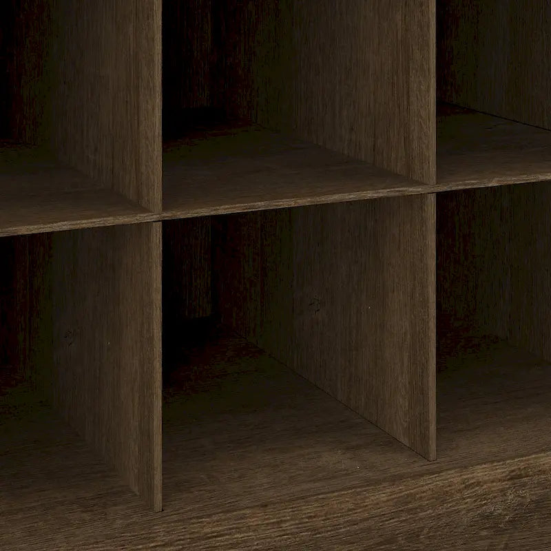Meuble d'entrée et banc à chaussures Woodland 40W avec étagères de Bush Furniture