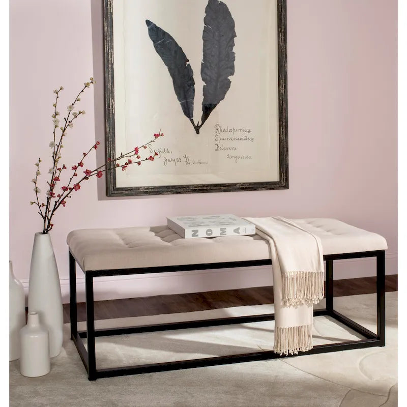 SAFAVIEH Nejla Bench - 48 x 18 x 19
