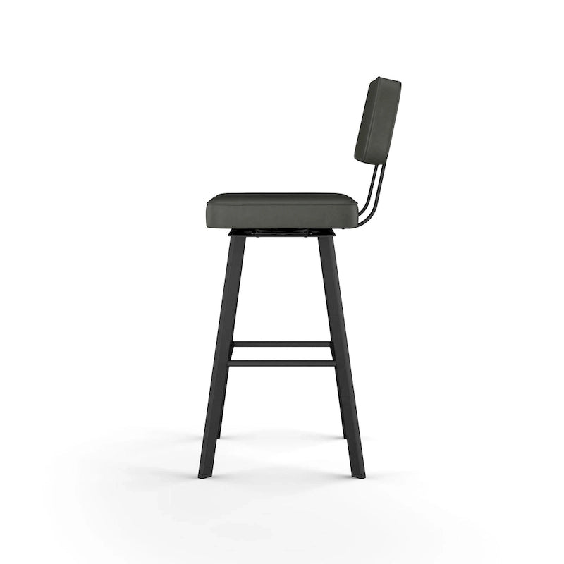 Tabouret de comptoir pivotant Clarkson