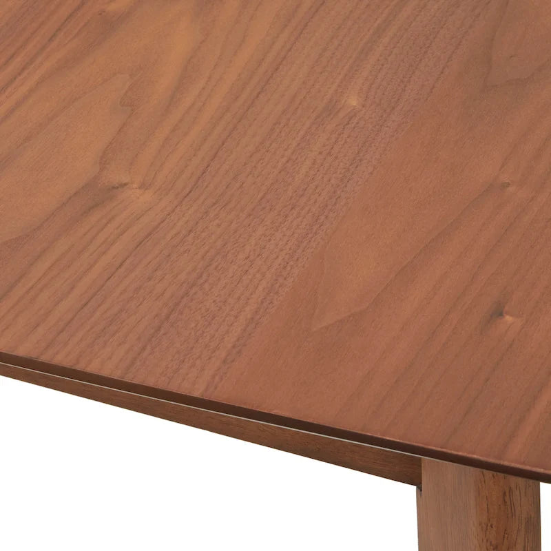 Table à manger extensible avec rallonge papillon, style Mid-Century