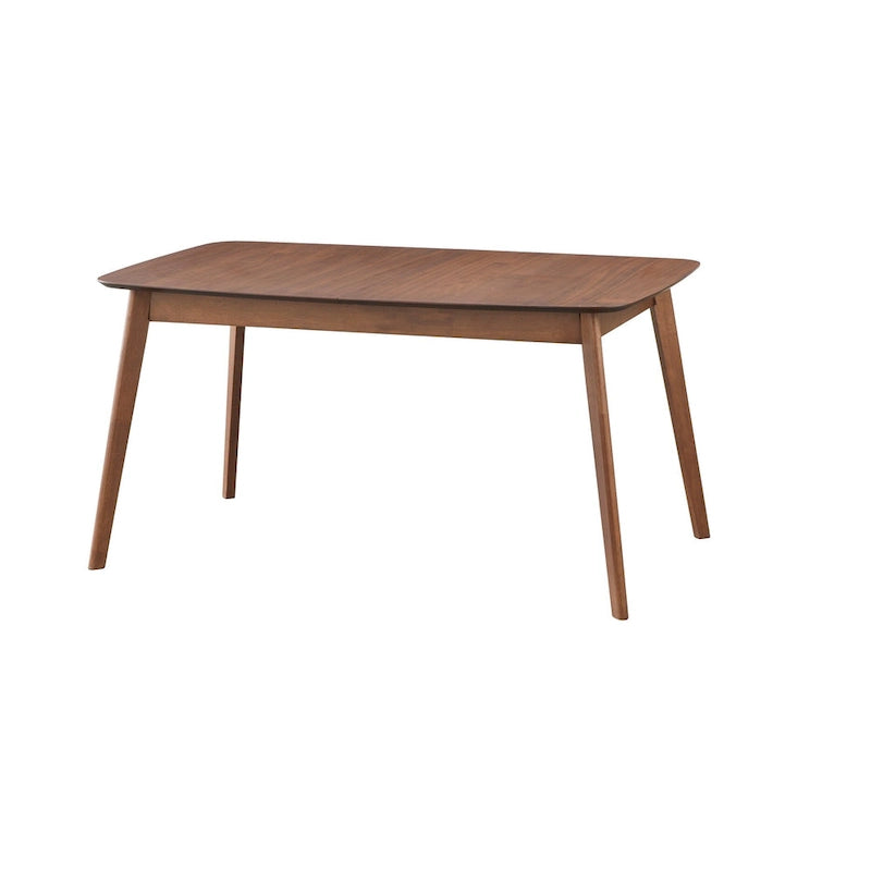 Table à manger extensible avec rallonge papillon, style Mid-Century