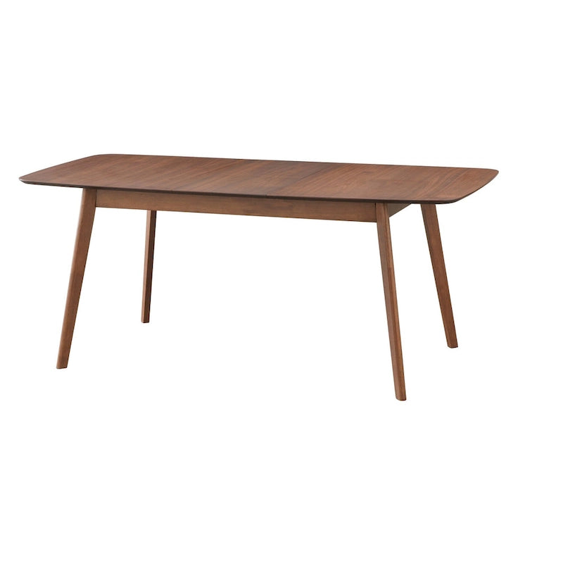 Table à manger extensible avec rallonge papillon, style Mid-Century