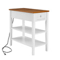 Table d'appoint avec station de recharge, Table d'appoint avec rangement