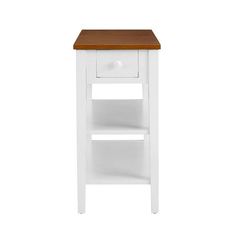 Table d'appoint avec station de recharge, Table d'appoint avec rangement