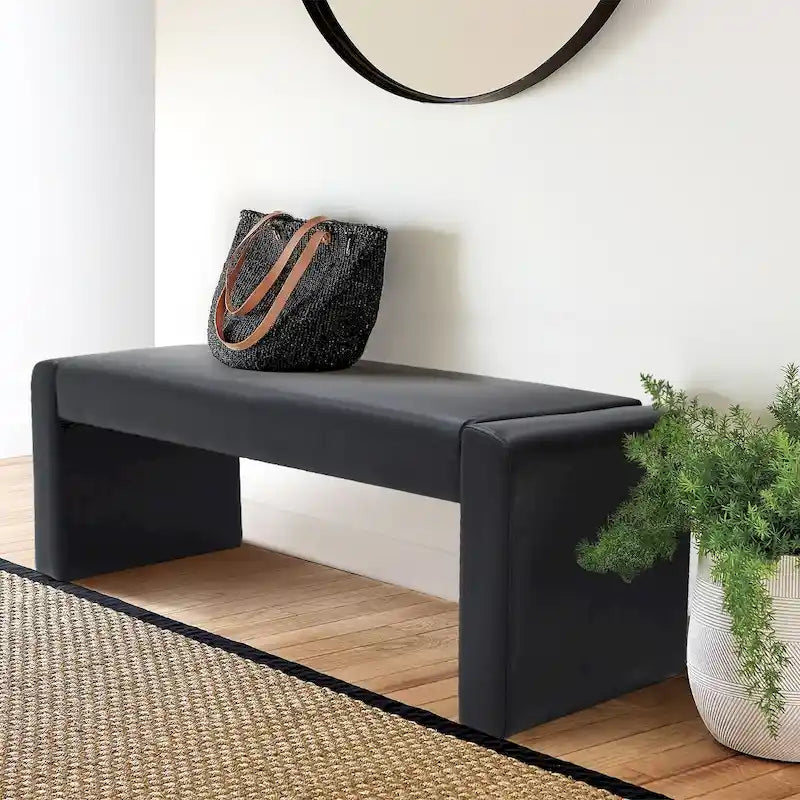 Banc cascade moderne en similicuir 47