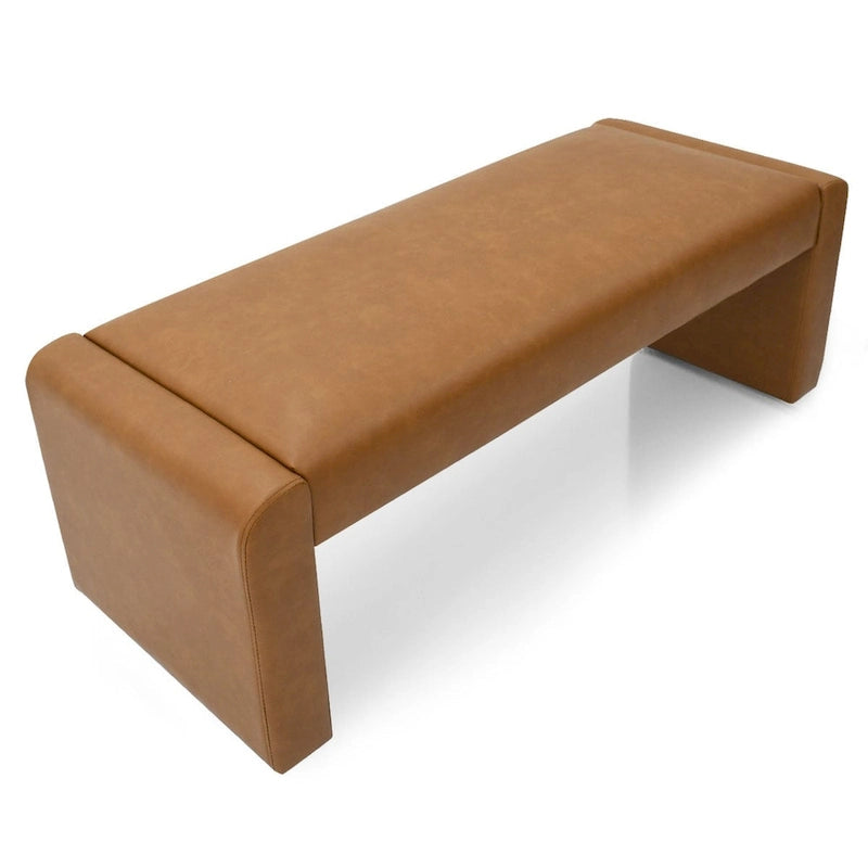 Banc cascade moderne en similicuir 47
