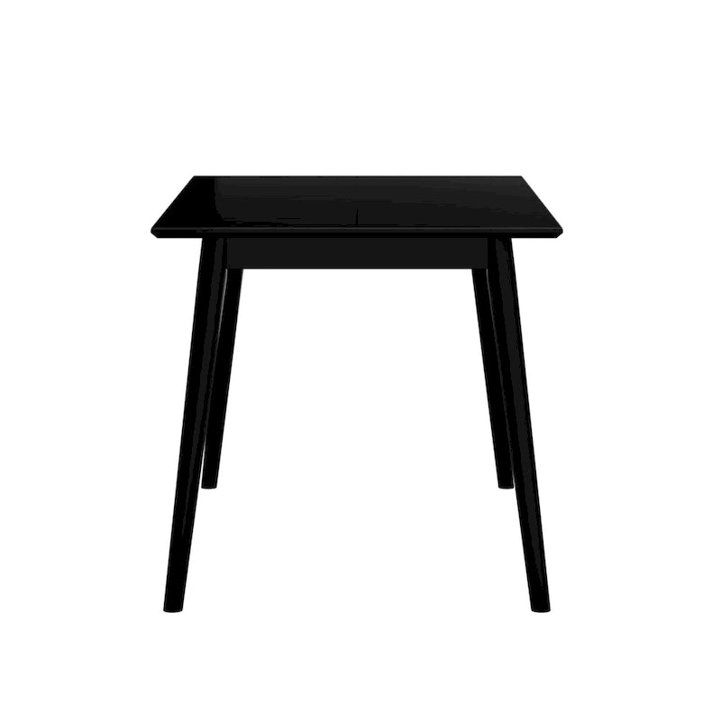 Table à manger moderne du milieu du siècle, 48 pouces, en pin massif