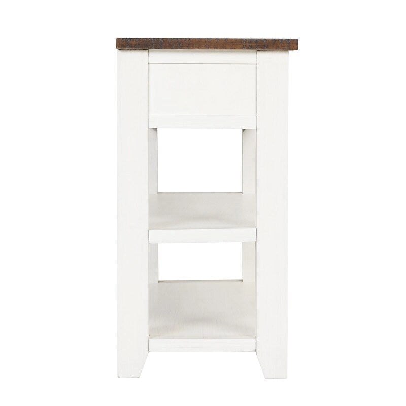 Table de canapé moderne en bois massif