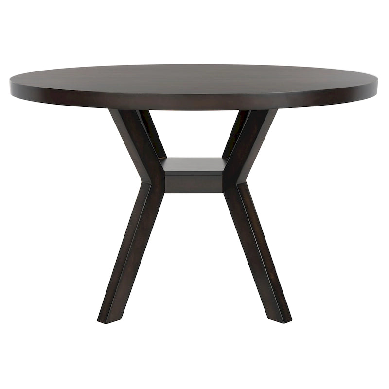 Table à manger ronde en bois - 48 la.x48 prof.x30 H