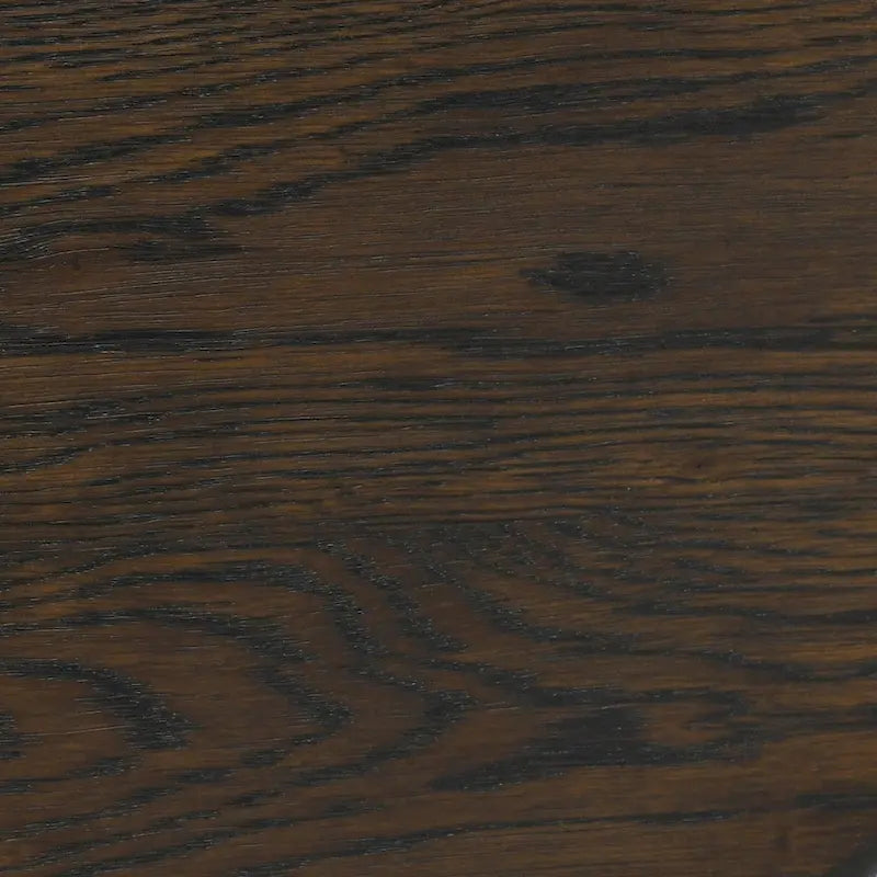 Table d'appoint ronde en placage de chêne de 22 pouces